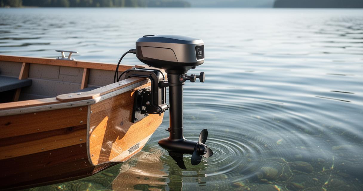 Puissance, batterie et navigation : comment choisir le bon moteur électrique pour son bateau